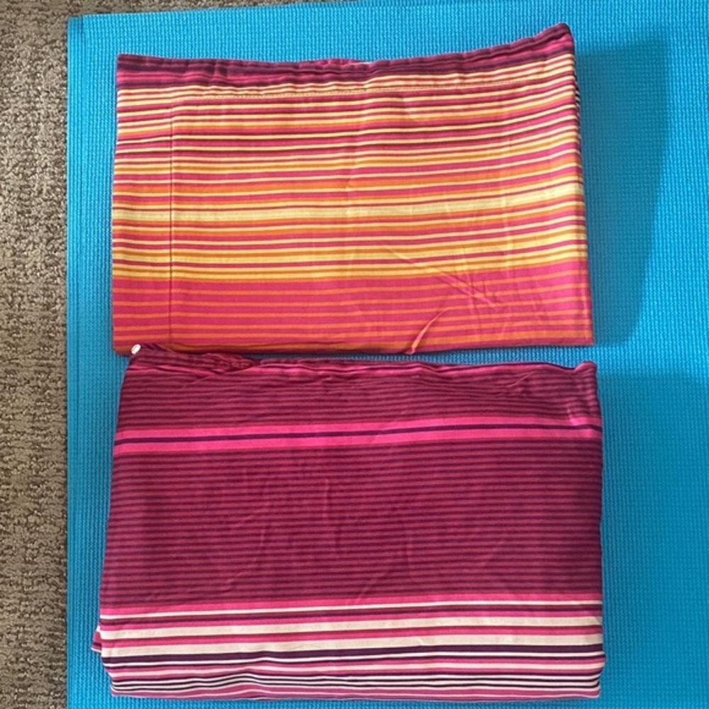 Striped Multicolor - Pillow Case and Duvet Cover - Twin